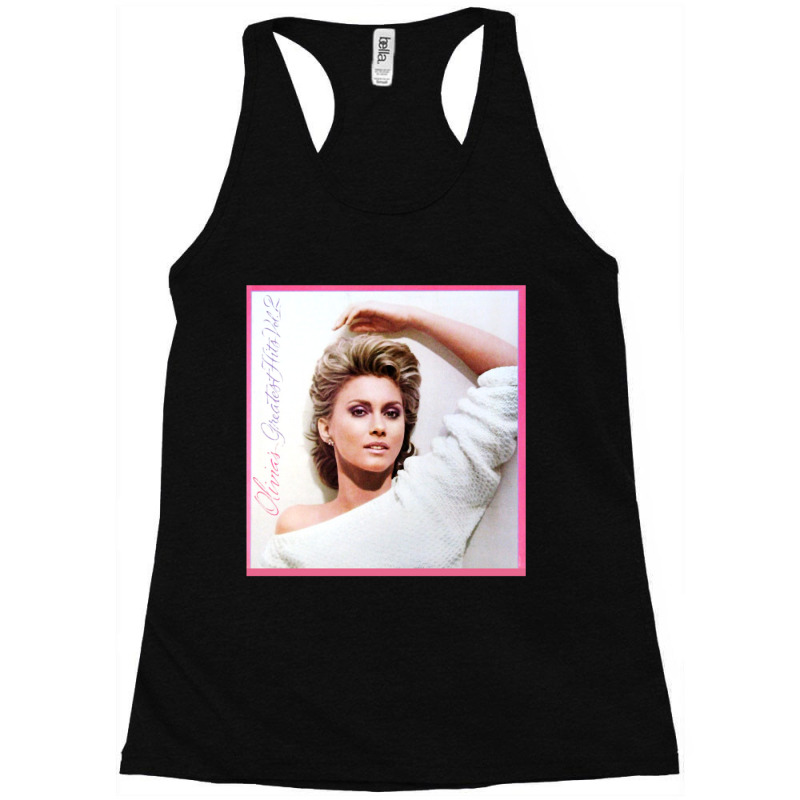 Olivia Newton-john - Greatest Hits Racerback Tank by cm-arts | Artistshot