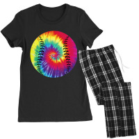 Baseball Tie Dye Rainbow Kids Boys Teenage Men Girls Women's Pajamas Set | Artistshot