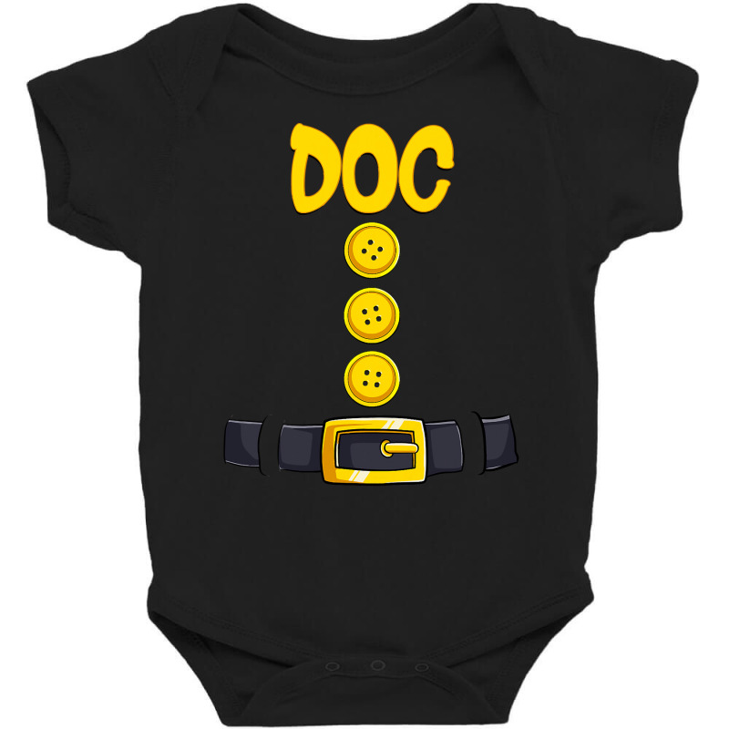 Doc Halloween Dwarf Costume Color Matching T Shirt Baby Bodysuit | Artistshot