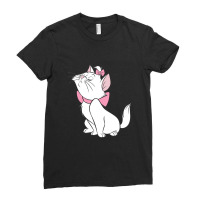 Marie Cute From Aristocats For Fan Ladies Fitted T-shirt | Artistshot