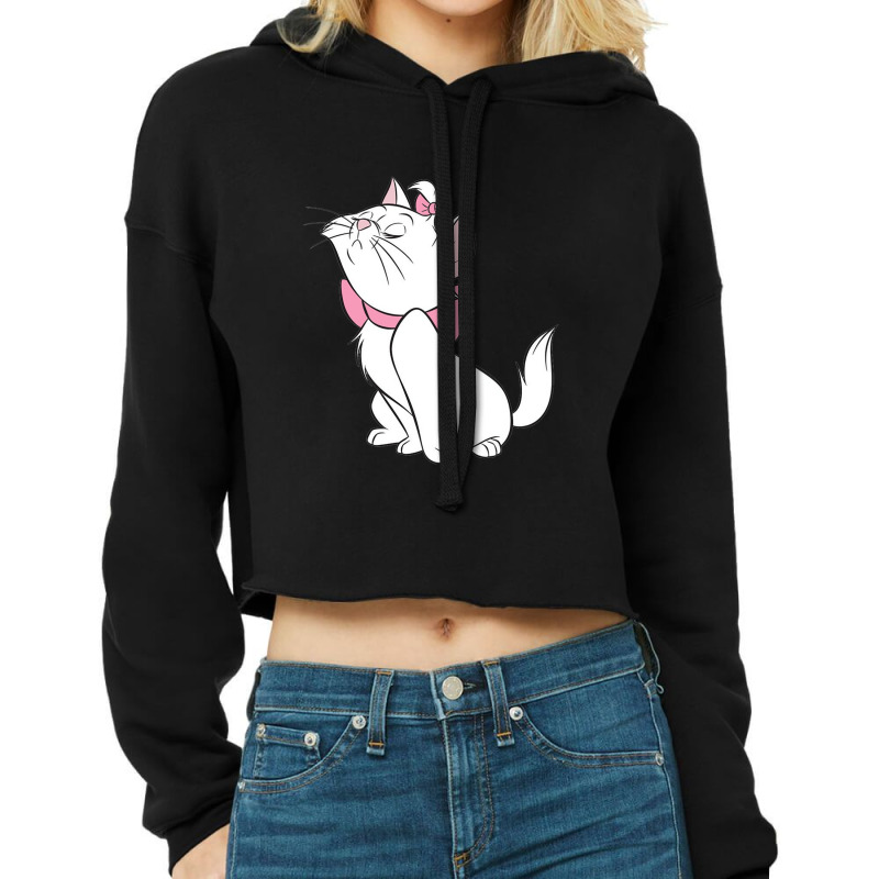 Marie Cute From Aristocats For Fan Cropped Hoodie by RachelleWolf | Artistshot