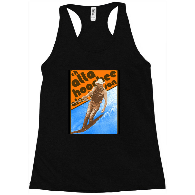 Alan Jackson Chattahoochee Waterskiing Retro Racerback Tank by KristyMelton | Artistshot