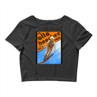 Alan Jackson Chattahoochee Waterskiing Retro Crop Top | Artistshot