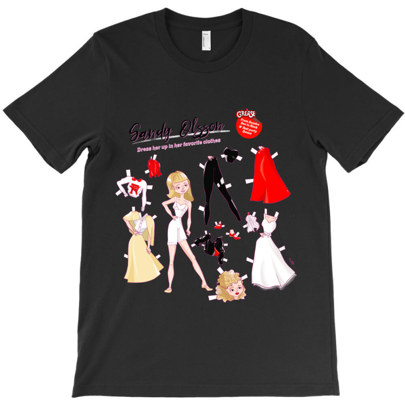 Sandy Paper Doll [grease] T-Shirt by cm-arts | Artistshot