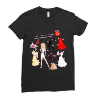 Sandy Paper Doll [grease] Ladies Fitted T-shirt | Artistshot