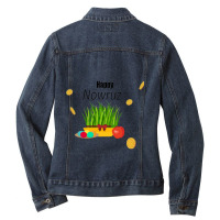 Nowruz Mubarak Ladies Denim Jacket | Artistshot