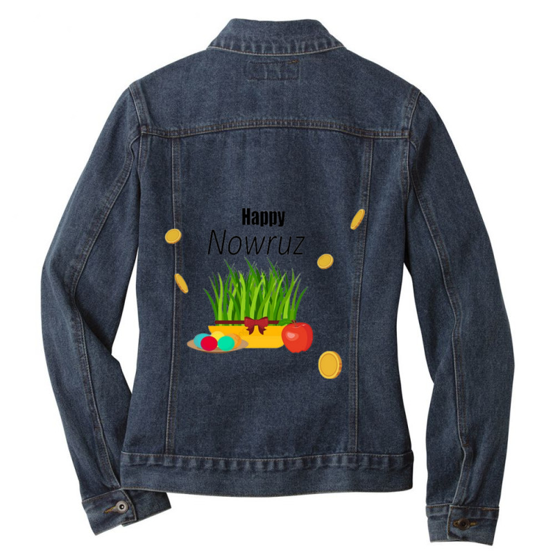 Nowruz Mubarak Ladies Denim Jacket by DHEERAJGOODWIN | Artistshot