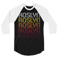 Roslyn, Ny Vintage Style New York 3/4 Sleeve Shirt | Artistshot