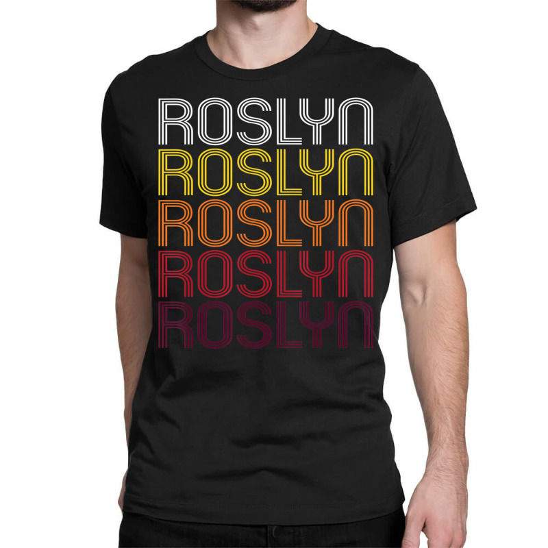 Roslyn, Ny Vintage Style New York Classic T-shirt by Mello Greenwood | Artistshot