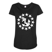 United States Yacht Ensign Flag Canton T Shirt Maternity Scoop Neck T-shirt | Artistshot