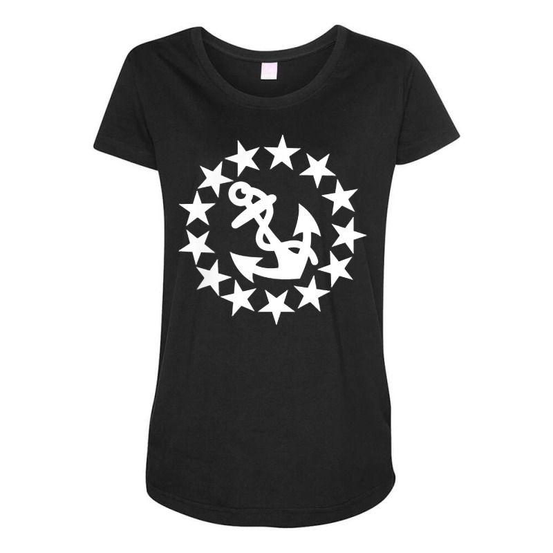 United States Yacht Ensign Flag Canton T Shirt Maternity Scoop Neck T-shirt | Artistshot