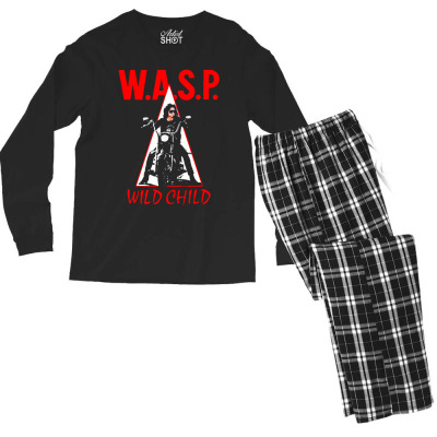 Wasp Men's Long Sleeve Pajama Set Designed By Maswe