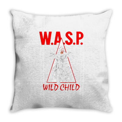 Wasp Throw Pillow Designed By Maswe