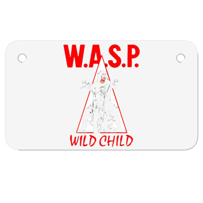 Wasp Motorcycle License Plate Designed By Maswe