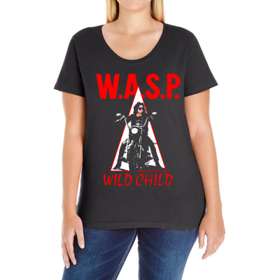 Wasp Ladies Curvy T-shirt Designed By Maswe