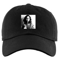 Natalie Portman Black & White Portrait (linocut) Kids Cap | Artistshot