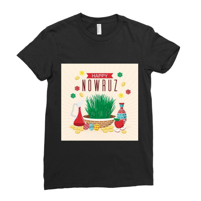 Nowruz. Ladies Fitted T-Shirt by DHEERAJGOODWIN | Artistshot