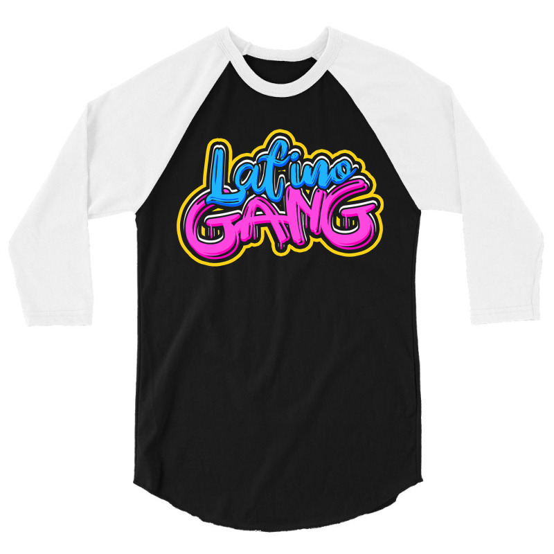 Latino Gang  Hispanic Mexican And Latin Ancestors 3/4 Sleeve Shirt by home12 | Artistshot