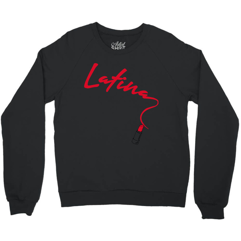 Latina Red Lips, Country, Nationality Graphic Crewneck Sweatshirt | Artistshot