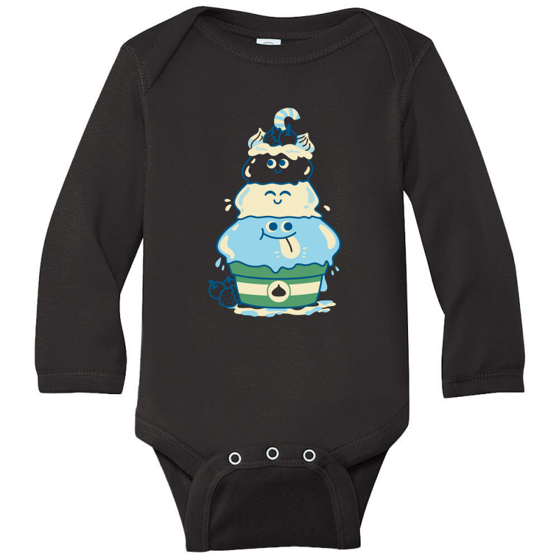 Creamy & Slimy Dragon Quest Slime Long Sleeve Baby Bodysuit by saterseim | Artistshot