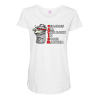 Reaches All Children In Some Manner Educational Clothing T Shirt Maternity Scoop Neck T-shirt | Artistshot