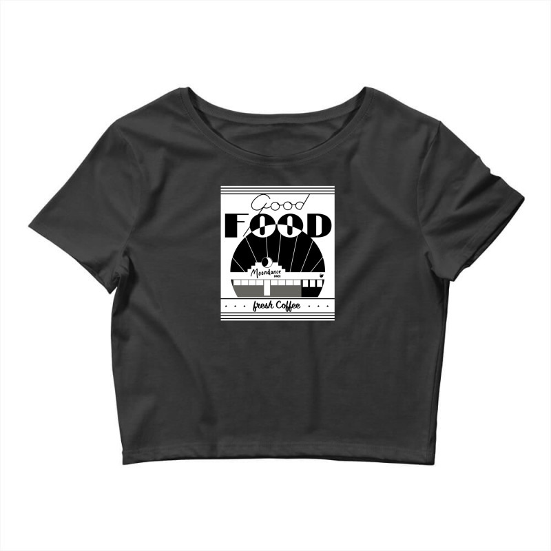 Moondance Diner Tick Tick Boom Crop Top by KristiMartin | Artistshot