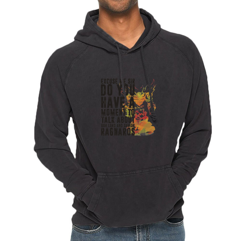 Ragnaros-game Wordart Vintage Hoodie by cm-arts | Artistshot