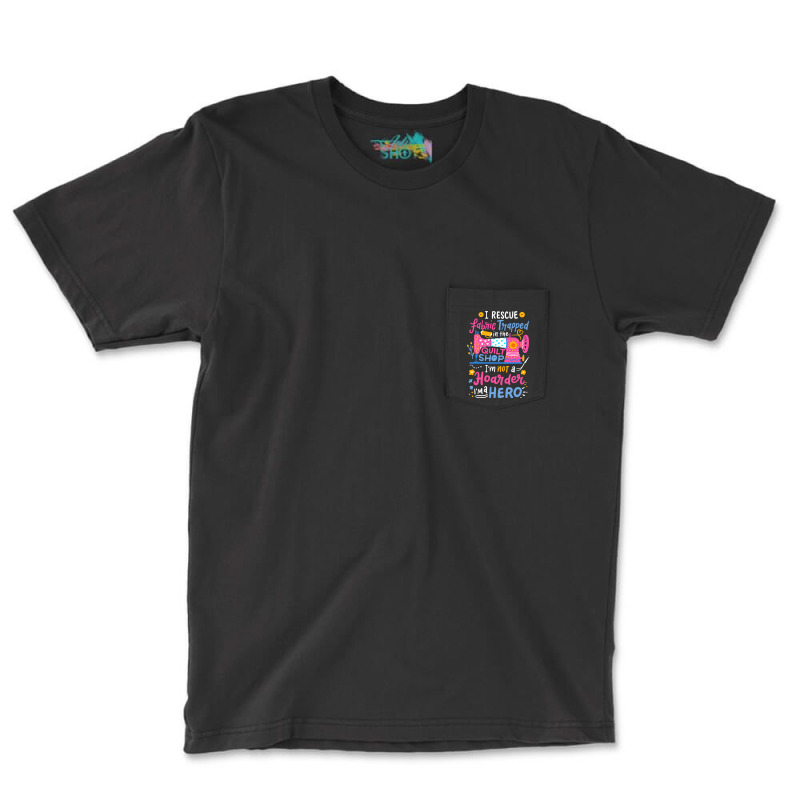 Quilting Sewing Quilt Shop Pocket T-shirt | Artistshot