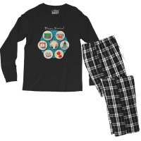 Haft-seen Table Men's Long Sleeve Pajama Set | Artistshot