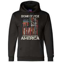 Biden Donkey Pox The Disease Destroying America Back Champion Hoodie | Artistshot