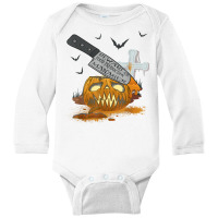 Food Production Manager Funny Halloween Party T Shirt Long Sleeve Baby Bodysuit | Artistshot