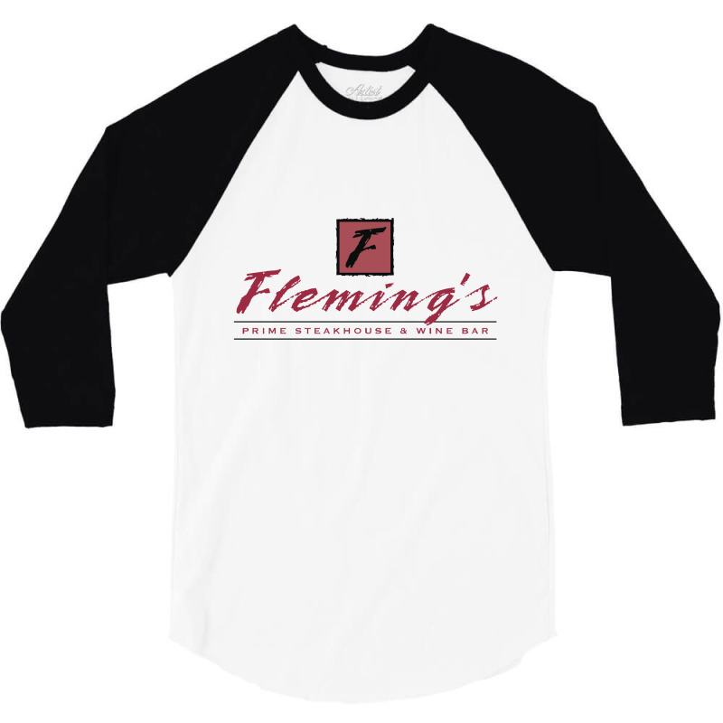 Flemings Prime Steakhouse Wine 3/4 Sleeve Shirt by aqdu | Artistshot