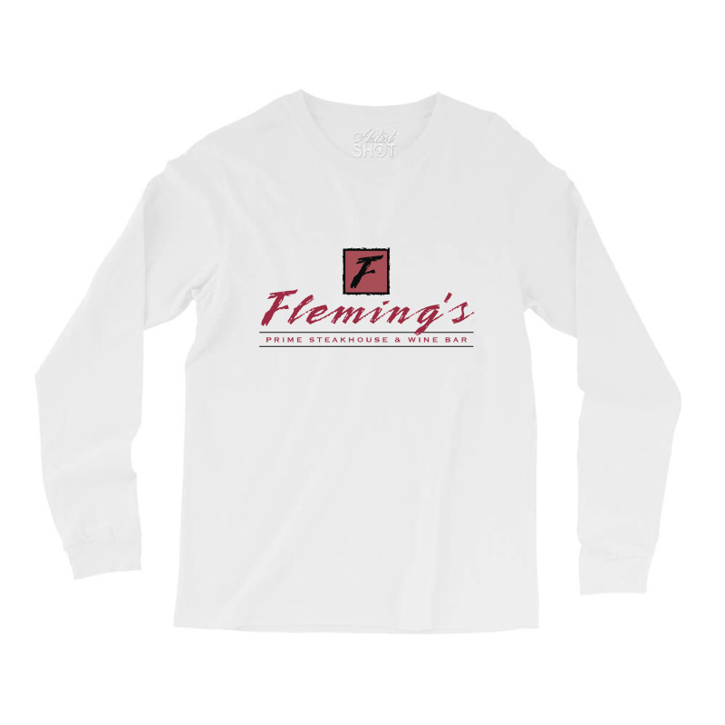 Flemings Prime Steakhouse Wine Long Sleeve Shirts by aqdu | Artistshot