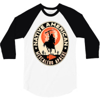 Mescalero Apache Strong Native American Indian Tribe Pride T Shirt 3/4 Sleeve Shirt | Artistshot