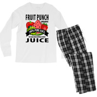 Fruit Punch Family Halloween Costumes For 5 People Men's Long Sleeve Pajama Set | Artistshot