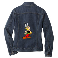 Asterix Ladies Denim Jacket | Artistshot