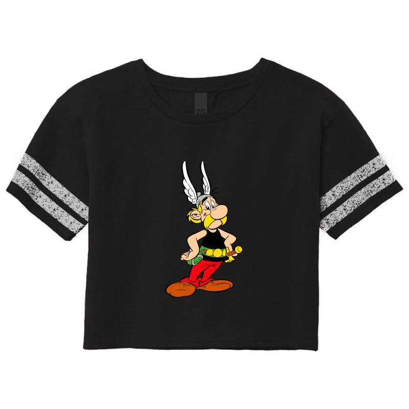 Asterix Scorecard Crop Tee by adexbawel | Artistshot