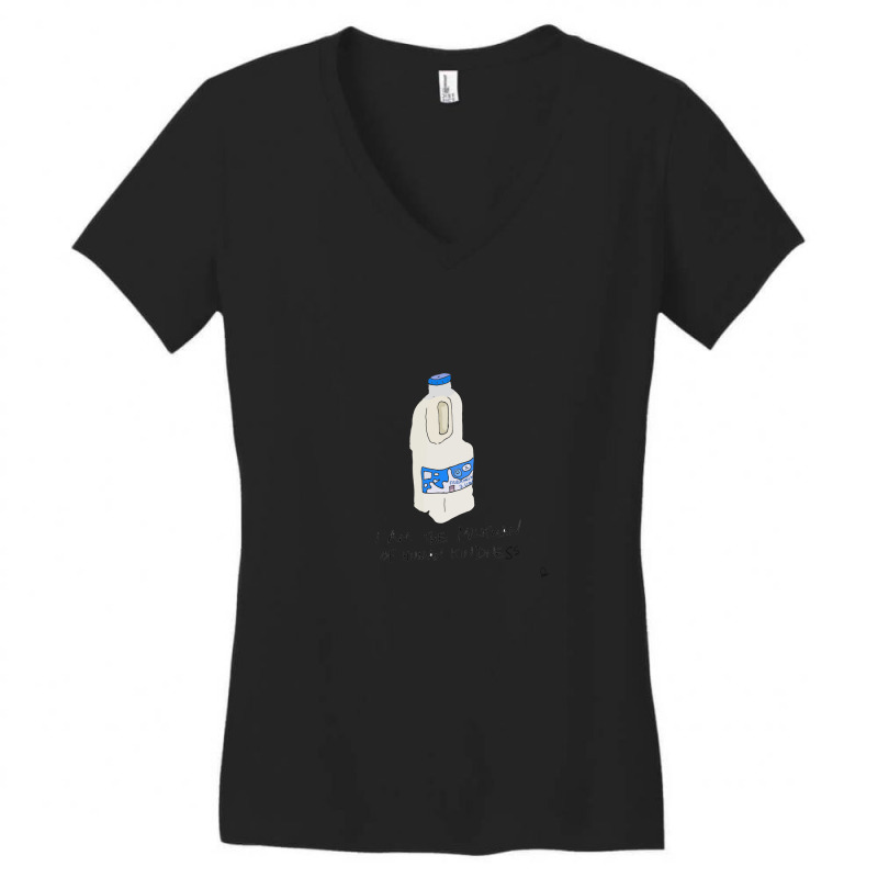 Milkman Of Human Kindness. Women's V-Neck T-Shirt by KristiMartin | Artistshot