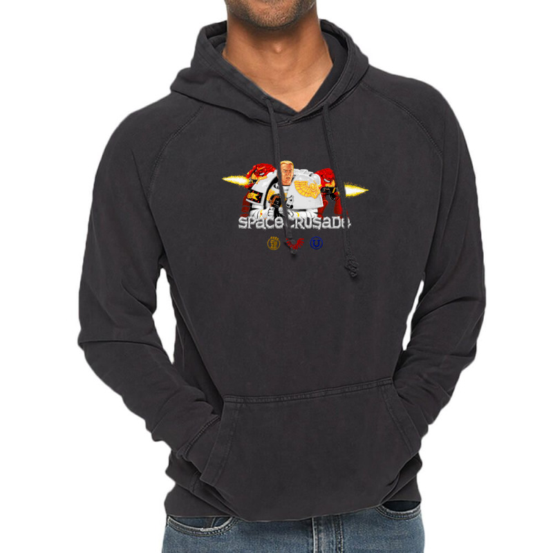 Space Crusade Vintage Hoodie | Artistshot