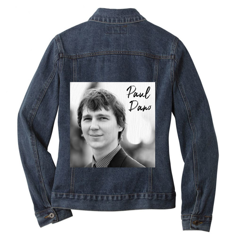 Paul Dano  (6) Ladies Denim Jacket by GREGORYBASKERVILLE | Artistshot