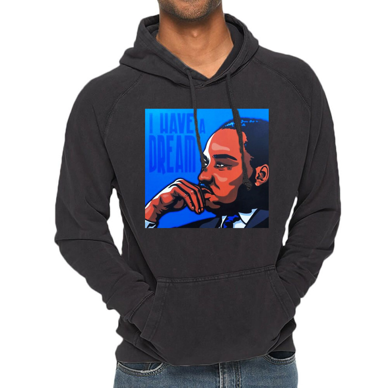 Martin King Jr Vintage Hoodie by Smile 4ever | Artistshot