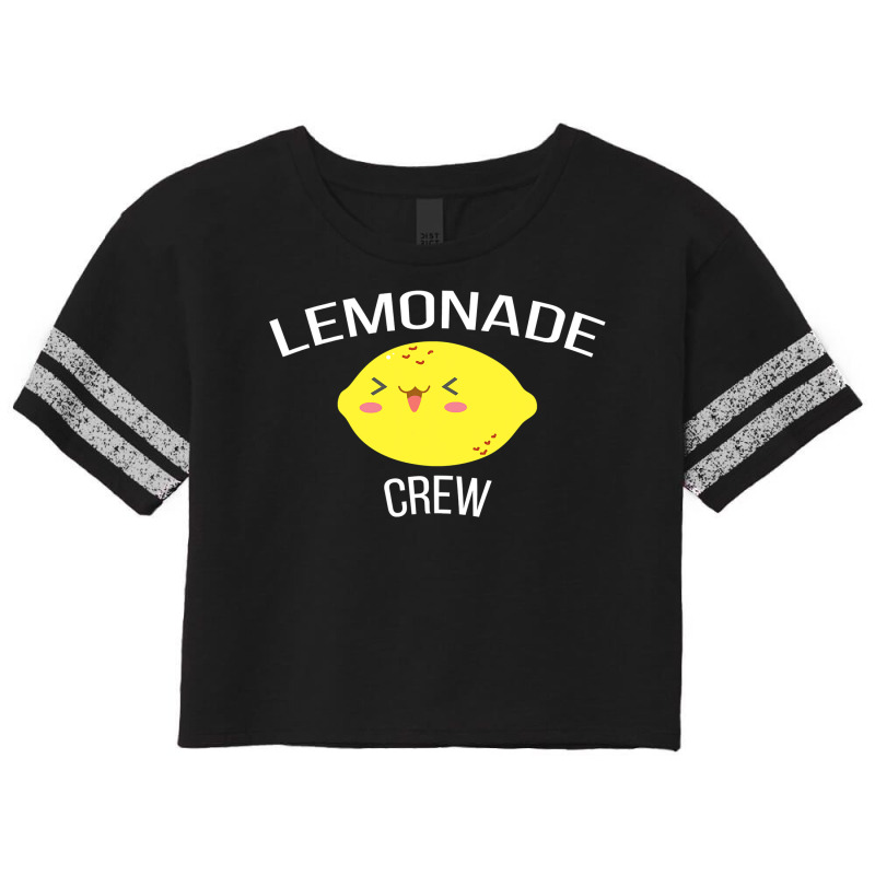 Lemonade Crew Funny Kids Lemonade Stand Scorecard Crop Tee by home12 | Artistshot