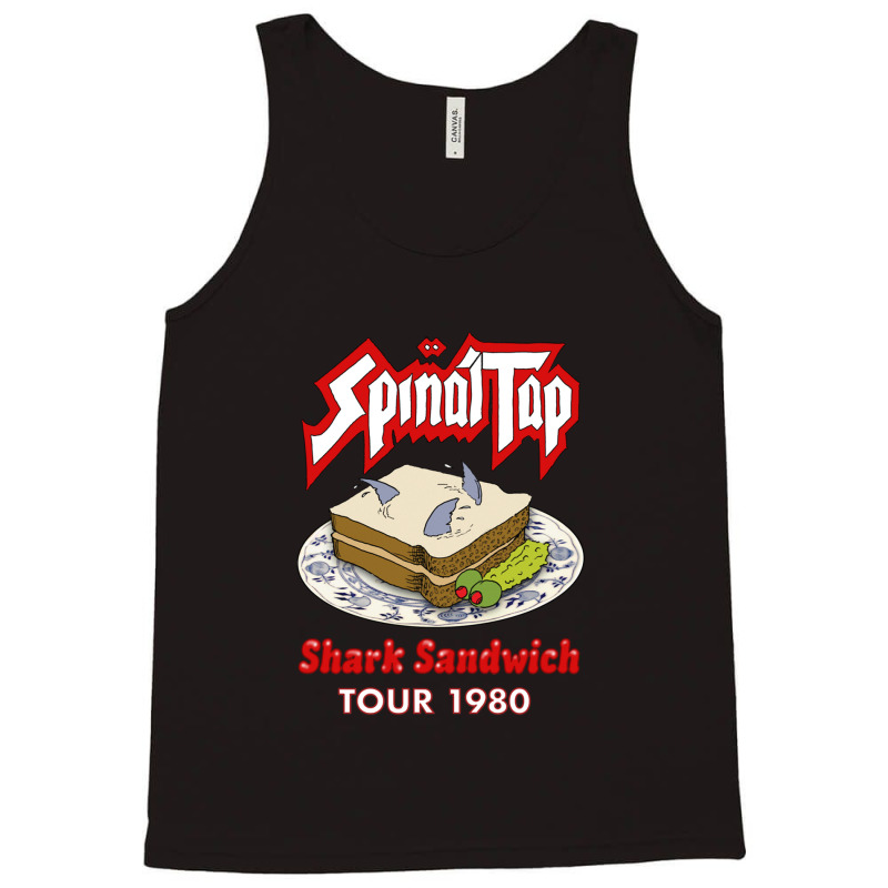 Spinal Tap - Shark Sandwich Tour 1980 Classic Tank Top | Artistshot