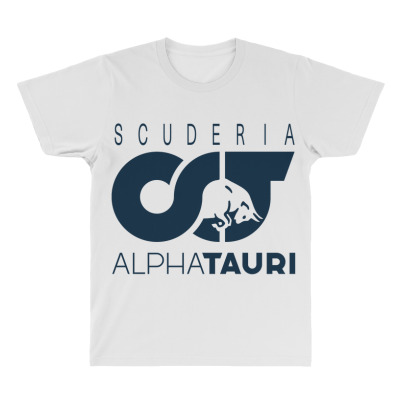 Alphatauri F1 Team All Over Men's T-shirt Designed By Hannah