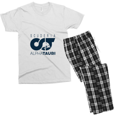 Alphatauri F1 Team Men's T-shirt Pajama Set Designed By Hannah
