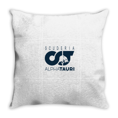 Alphatauri F1 Team Throw Pillow Designed By Hannah