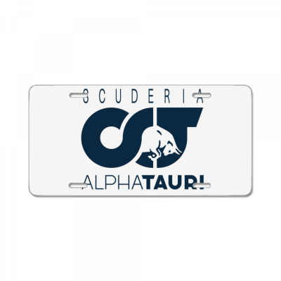 Alphatauri F1 Team License Plate Designed By Hannah