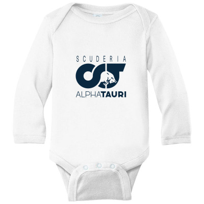 Alphatauri F1 Team Long Sleeve Baby Bodysuit Designed By Hannah