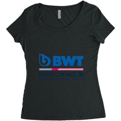 Bwt F1 Team Women's Triblend Scoop T-shirt Designed By Hannah