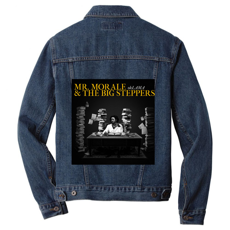 Kendrick Lamar Mr. Morale Oklama Tour 2022 Masmei Men Denim Jacket by RHONDAHARRISON | Artistshot